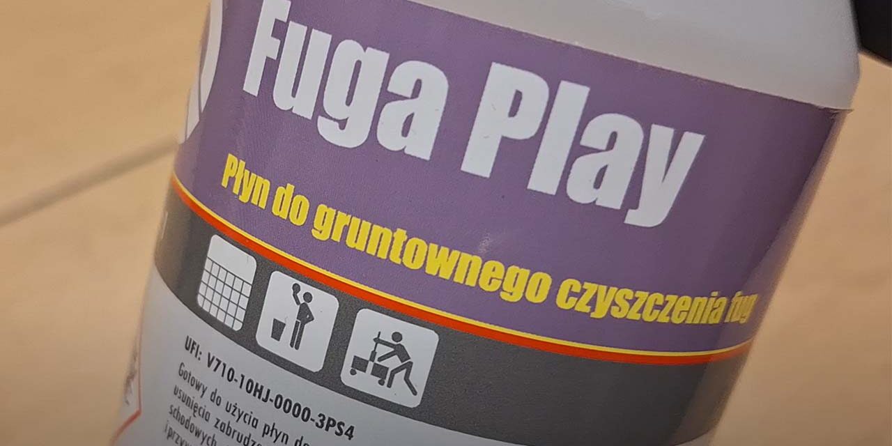 Fuga-Play Płyn do gruntownego czyszczenia fug