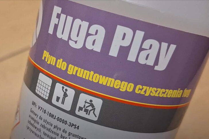 Fuga-Play Płyn do gruntownego czyszczenia fug