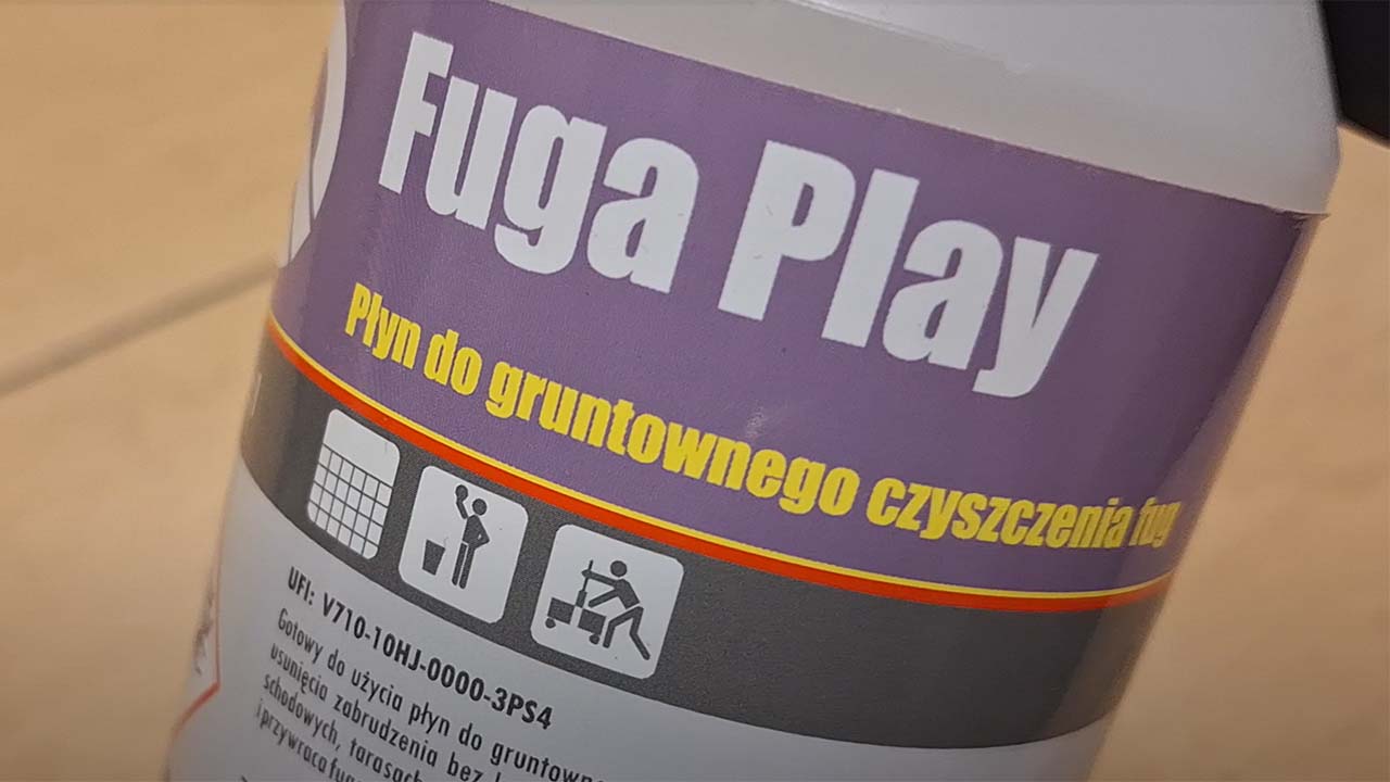 Fuga-Play Płyn do gruntownego czyszczenia fug