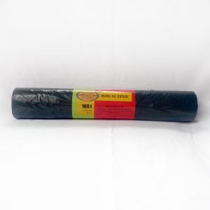 Worki na odpady 160 LDP czarne (40 mikronów)