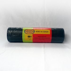 Worki na odpady 60 LDP czarne (40 mikronów)