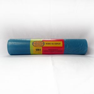 Worki na odpady 120 LDP niebieskie (40 mikronów)